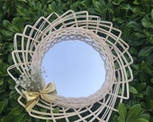RATTAN BAMBOO MİRROR