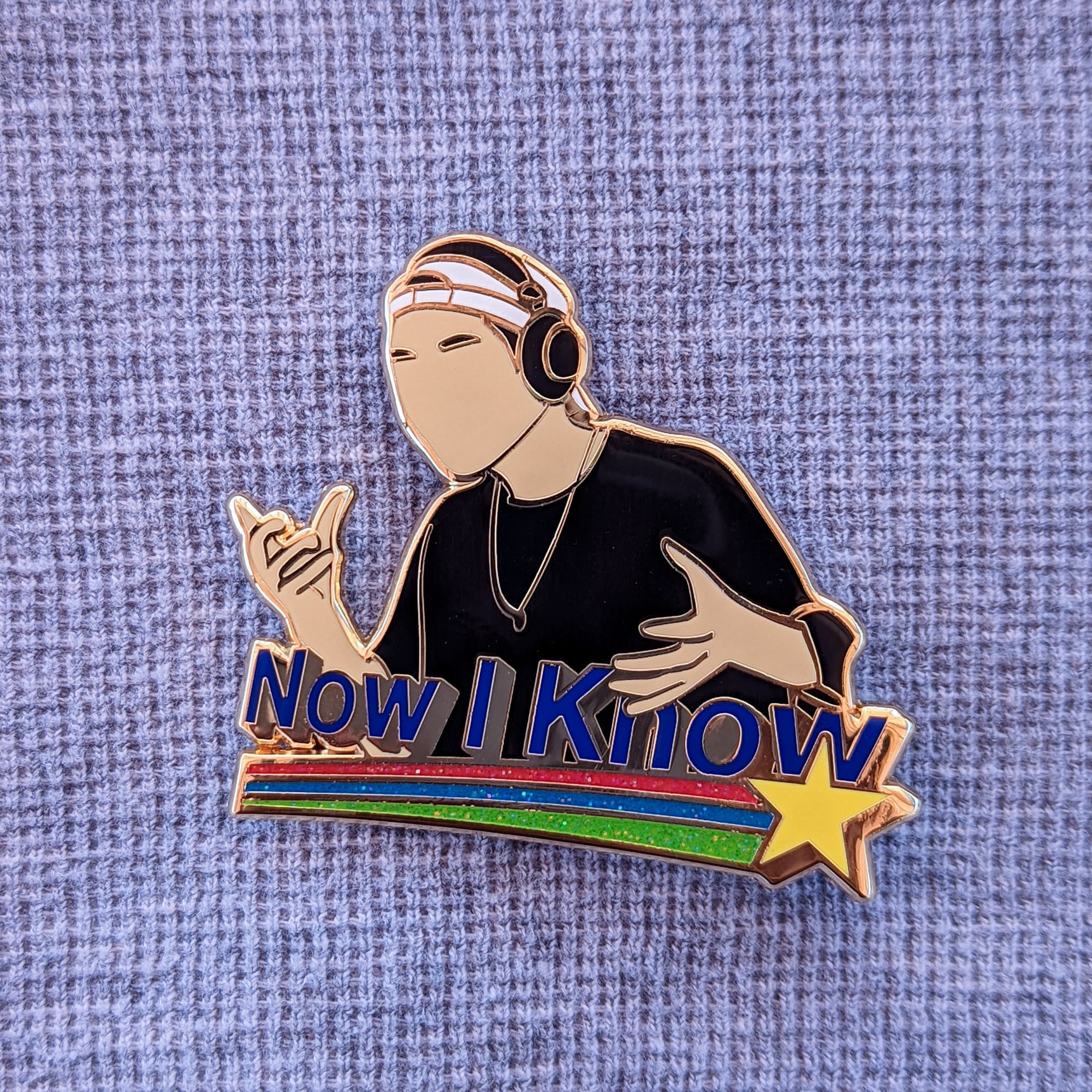 NCT Doyoung Enamel Pin Meme now I Know Etsy