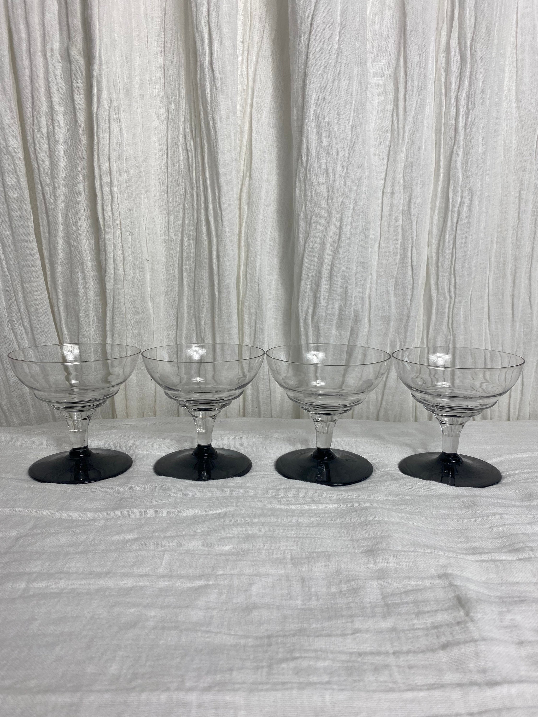 Danish Art Deco Champagne Glasses Etsy