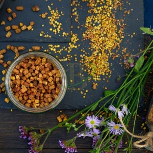 Bienenbrot 2023 NEUE SAISON natürliches Bienenprodukt / Proteinreiches Superfood mit Vitaminen / 100% natürlich, frisch und organisch / Food for Gods Bild 9