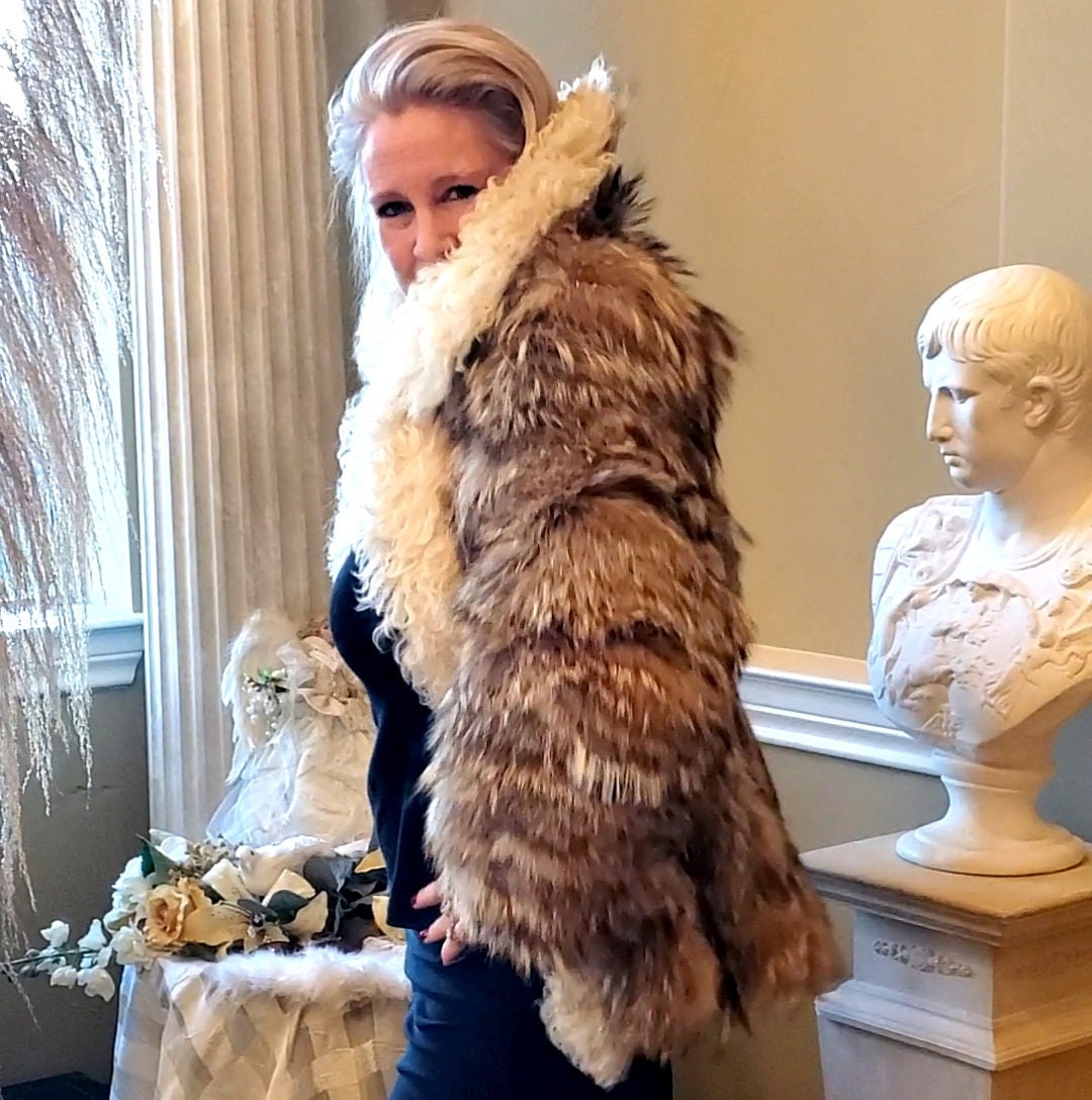 Coyote & Mongolian Lamb Fur Coat Sz S/M - Etsy Coyote & Mongolian Lamb Fur Coat Sz S/M - Etsy