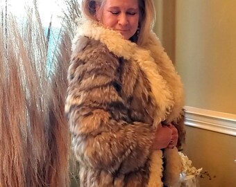 thevirgins ファーコート Lamb collor fur coat sheepskin-coat-with-mongolian-