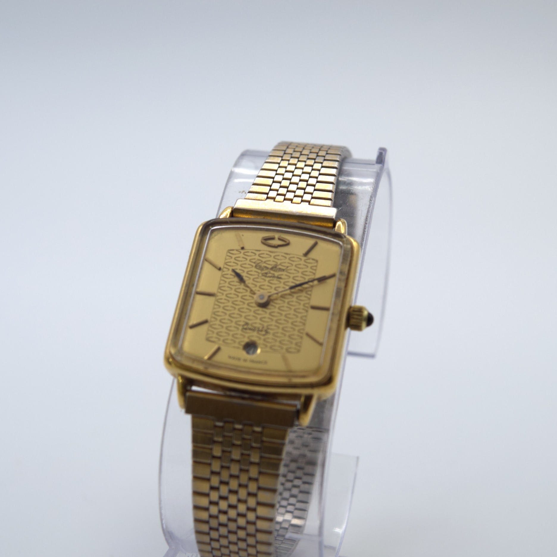 Montre Vintage Cupillard Rieme Suisse Mécanique Années 1960 - Cadran Doré - État Excellent