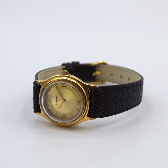 Tissot Svizzero Orologio Uomo Quarzo - Cinturino Acciaio - Quadrante Nero 39mm - Ref. T0064281105200