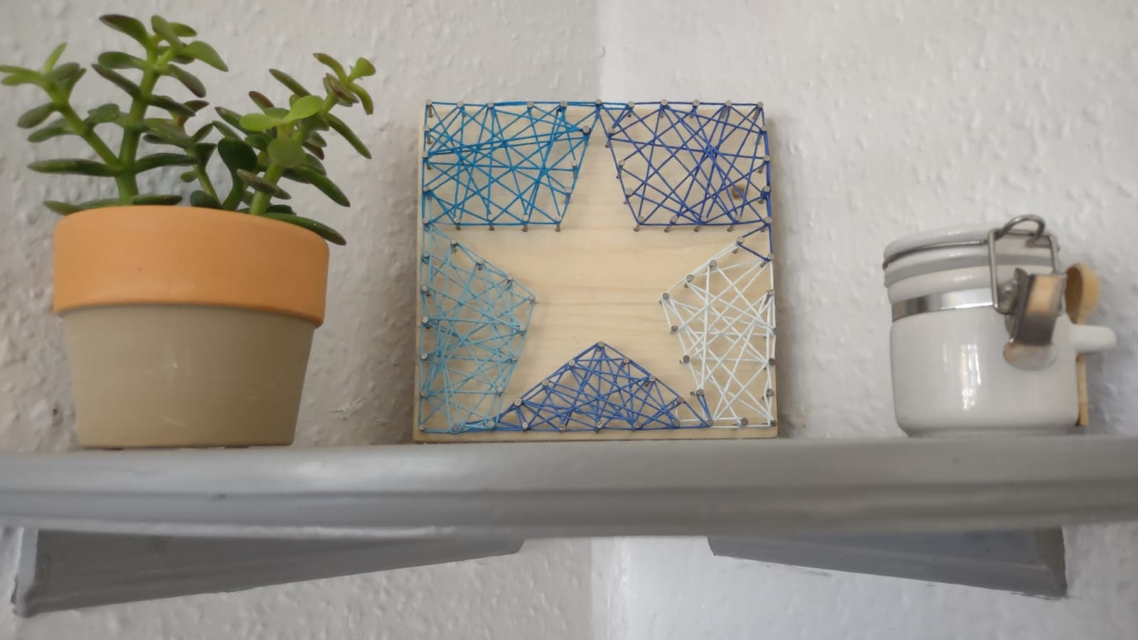 Star String Art Etsy
