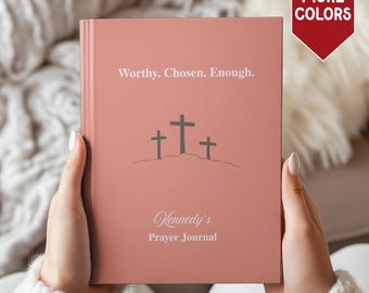 Personalized Christian Journal: Scripture Gift for Women, Religious Gift for Christian