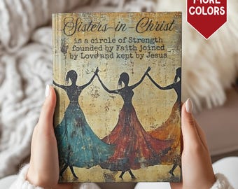 Personalized Sisters in Christ Journal: Religious Gift for Women