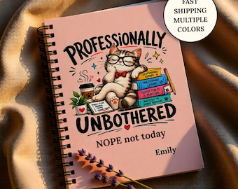 Back to School Gifts, Personalized School Supplies Essentials , First Day of School Gift, Custom School Journal Spiral Notebook  Ruled Line