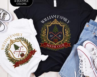 Family Vacation Shirt Personalized, Family Christmas Shirts 2026, Matching Family Christmas Shirts, Christmas Family Outfit, Holiday Shirts