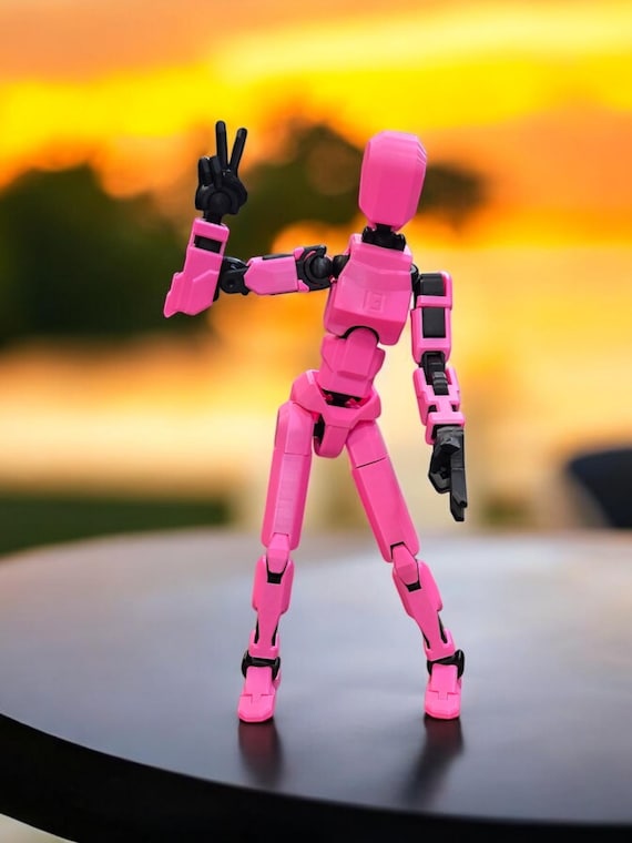 Female, 27 inch Action Figure, Dummy 13, 3d print, Life Size, Posable Robot, Movie prop, Droid, Mannequin, Toy, Birthday gift, Christmas