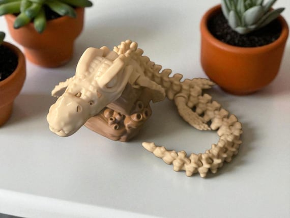 Mosasaurus, 3d print, Skeleton Dinosaur, Prehistoric, Birthday gift, for a child, for him, animal, Bones, Science