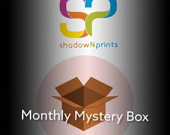 Mystery Box, grab bag, March mystery box, Christmas gift, Monthly Surprise, 3d Mystery Box, Birthday gift, gift for a child, 3d prints