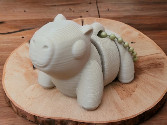 3d print, fidget, capybara, zipper pull, gift, animal keychain, party favor, stocking stuffer, pull chain ornament