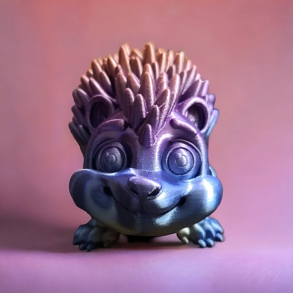 Hedgehog, 3d print, teacher gift, animal lover, desk figurine, boss gift, Christmas gift, birthday gift, for a child, for a teenager