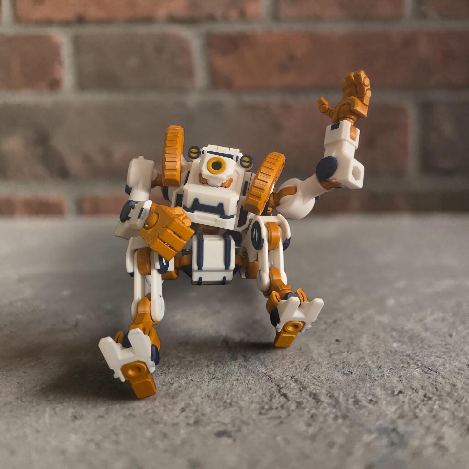 3D Printed Robot Figure: Dummy 13 Inspired, M13, Thor