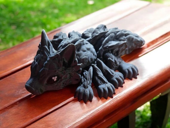 Wolf Spider, Halloween, 3d print fidget, for a boy, treasure box, glow in the dark, birthday gift, bug, party favor, Cinderwing