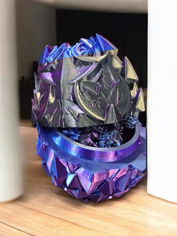 Dragon Egg, Build your own dragon, Easter, Christmas gift, Infinity Dragon, 3d print, Birthday gift, Adult gift, STEM Project, STEAM