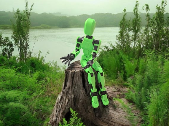 27 inch Action Figure, Dummy 13, 3d print, Life Size Robot, Movie Prop, Companionship, Droid, Mannequin, Toy, Birthday gift, Christmas
