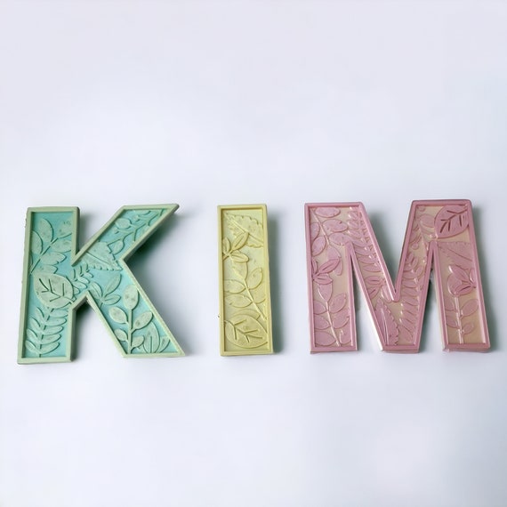 3d Letters, Alphabets, Personalized design, Hanging Letters, Bedroom decoration, Office Decoration, 3d Print, Nursery decoration