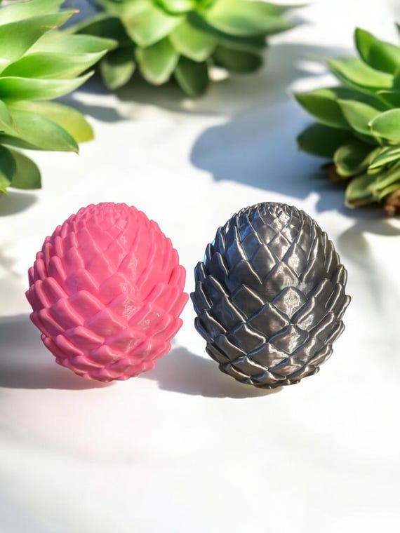 Dragon Egg, 3d print,  birthday gift, Invisible Seam Egg, Mystery Box, Christmas gift, for a child, Surprise