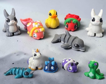 3D Printed Hatchlings: Micro Animals, Mini Animals, Mystery Pack