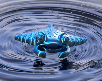 3D Printed Manta Ray: Large Flexible Fidget Toy