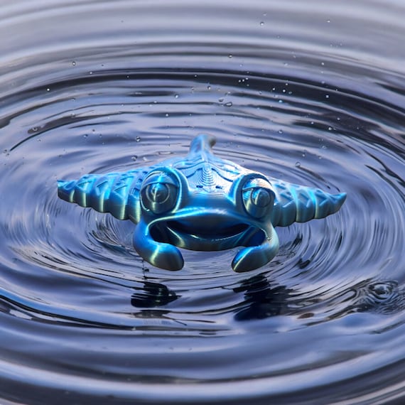 Manta Ray, 3d print, Large Stingray,  sea animal, child toy, ocean themed decoration, fidget, birthday gift for a kid, sea lover, craft