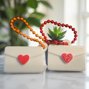 Carta de amor, sobre, llavero, impresión 3D, regalo de cumpleaños, juguete antiestrés, regalo de Navidad, para un niño, recuerdo de fiesta