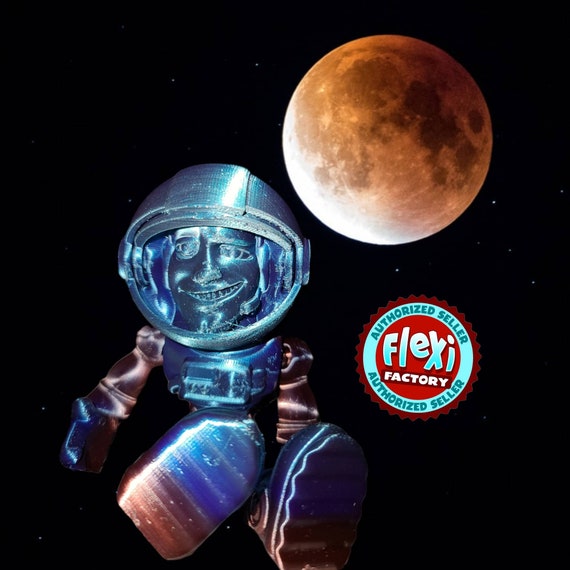 3d print, astronaut, birthday gift, for a teenager, child toy, adult birthday gifts, glow in the dark, space themed, party favor, for him