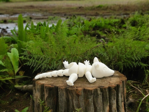 Opossum, 3d print, possum, birthday gift, gag gift, woodland, animal lover, prop, toy critter, gift for him, child toy