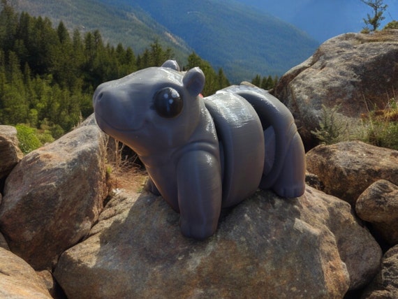 Hippopotamus, 3d print, Hippo, Animal, child toy, Party Decoration, fidget, birthday gift for a kid, Large Hippo, craft, river horse