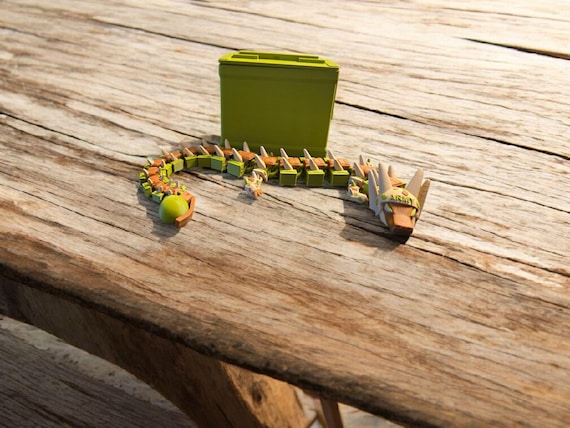 3d print, Army Dragon, Armed Forces, Soldier, Veteran, Retirement gift, US Army, Unique Gift, decorative figure,Patriotic, Ammo Gift Box