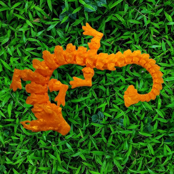 3d print, Woodland dragon, gift for him, forest dragon, child birthday gift, glow in the dark, for an adult, stocking stuffer, Christmas