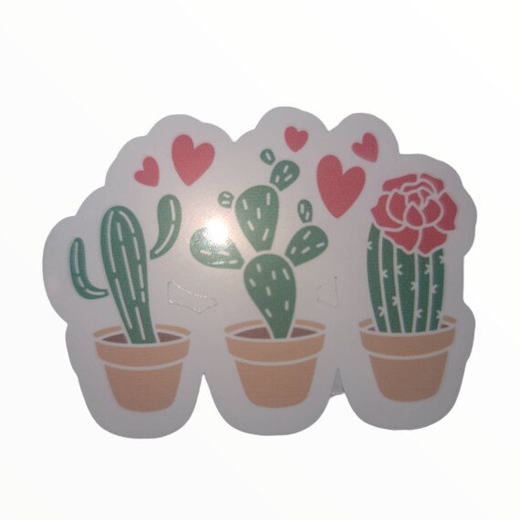 Large Desert Themed Sticker Set. Cactus/ Cacti Sticker Pack. | Etsy
