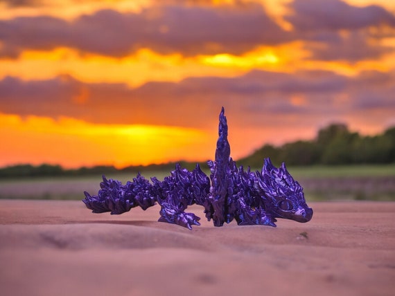 3d print, rising phoenix, phoenix dragon, dragon lover, bird dragon, child birthday gift, glow in the dark, gift for her, bird lover