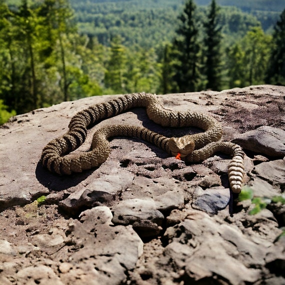 3d print Snake, Rattlesnake, child toy, stocking stuffer for kids, fidget, birthday gift, 3d animal,  party favors, reptile lover, gag gift
