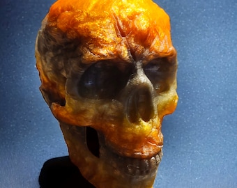 3D Printed Skull, Halloween Decor, Day of the Dead