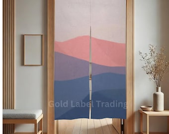 Japanese Noren, Japanese Door Curtain, Bohemian Style Noren, Curtain for Home Decor, Perfect for Doorway, Wall Hanging Deor, Room Dividers