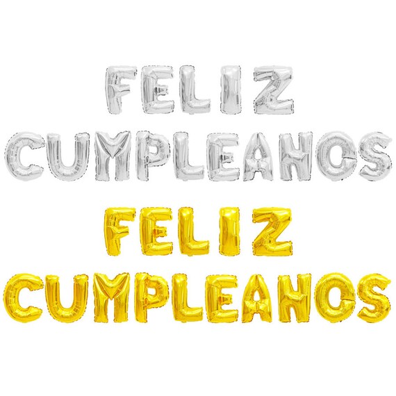 Feliz Cumpleanos Ballon Espagnol Joyeux Anniversaire Ballon 16 Etsy Canada Feliz Cumpleanos Ballon Espagnol Joyeux Anniversaire Ballon 16 Etsy Canada