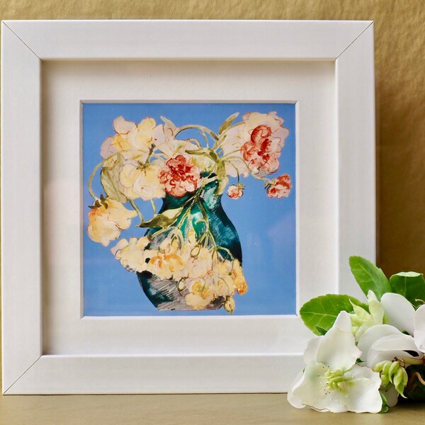 Framed Floral Print