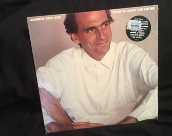 James Taylor That's Why I'm Here, 1985, LP Record Album, 12" Vinyl, 33 RPM