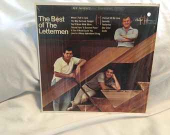 The Best Of The Lettermen, 1976, LP Record Album, 12" Vinyl, 33 RPM