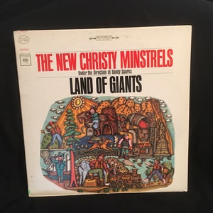 The New Christy Minstrels Land of GIANTS, 1960&#39;S, LP Record Album, 12&quot; Vinyl, 33 RPM.