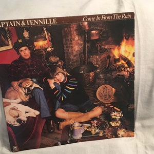 Captain & Tennille Come In From The Rain, 1977, LP Record Album, 12&quot; Vinyl, 33 RPM