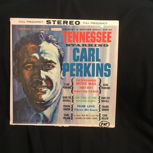 Carl Perkins Tennessee, 1963, Orchestra Music LP Record Album, 12&quot; Vinyl, 33 RPM