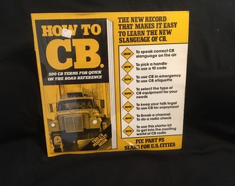 How To CB Talk , 1976, LP Record Album, 12" Vinyl, 33 RPM