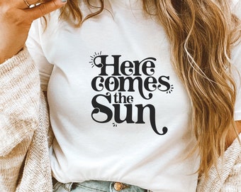 Here Comes The Sun SVG: Beatles Summer Vacation Design (Digital Download)