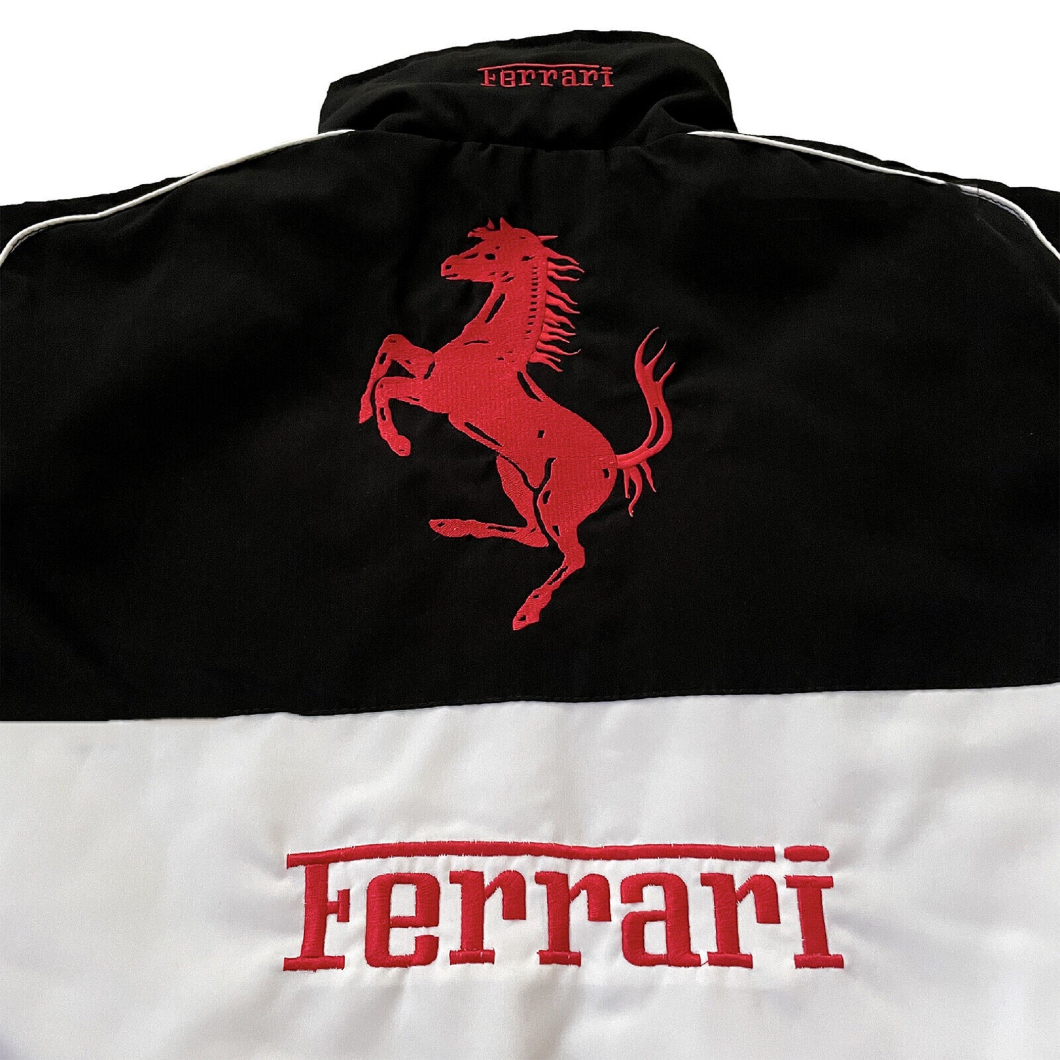 Y2k Oversized Racing Jacket F1 Streetwear Jacket Ferrari - Etsy