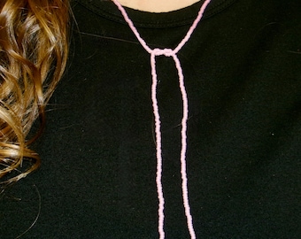 beaded wrap necklace