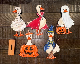 Goose halloween, geese, DIY